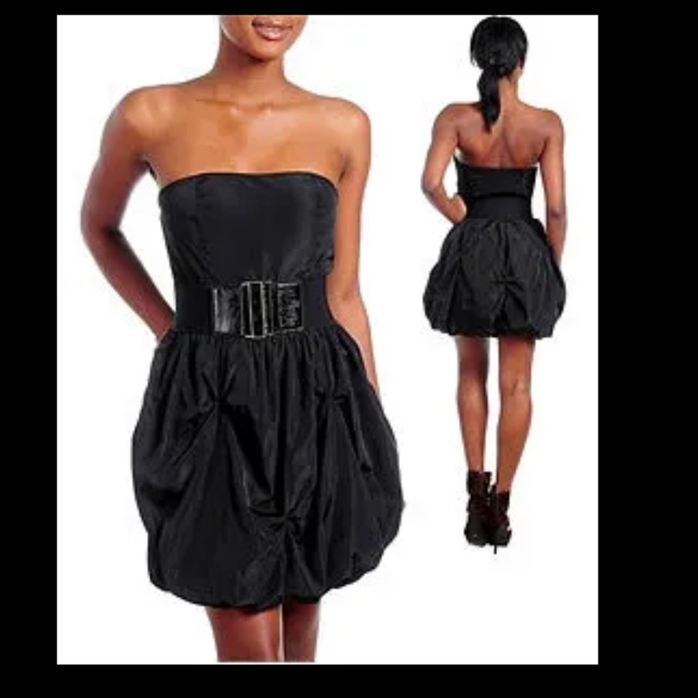 Elegant Black Mini Dress